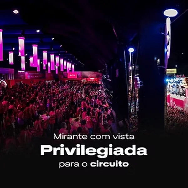 Melhor vista do circuito no Camarote Club 2027